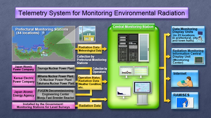 Telemetry System for Monitoring Environmental Radiation