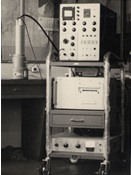 Early model of NaI wave height analyzer picture