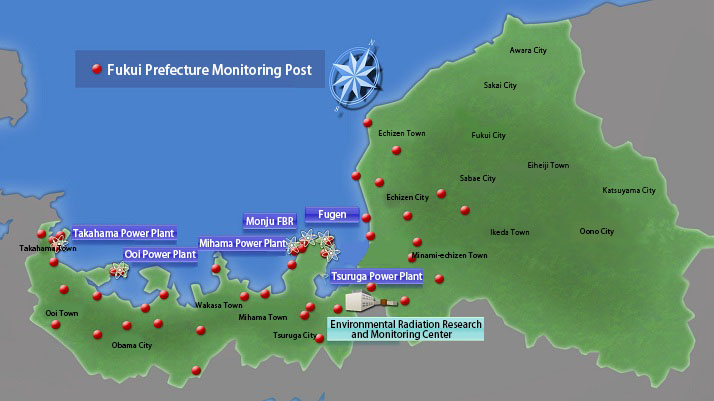 Fukui prefecture monitoring post